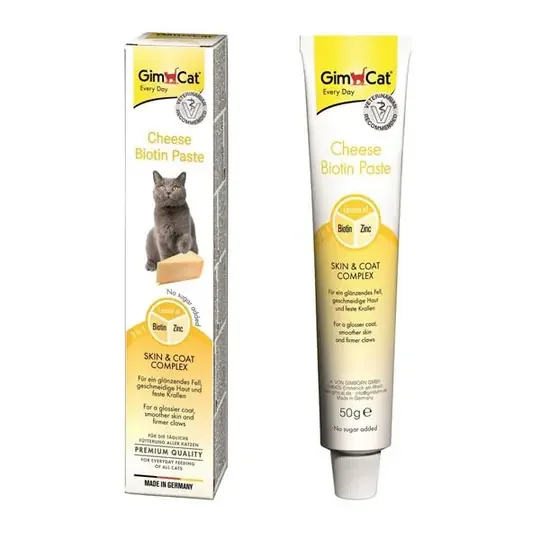Gimcat Cheese Paste Biotin ve Peynirli Macun 50gr