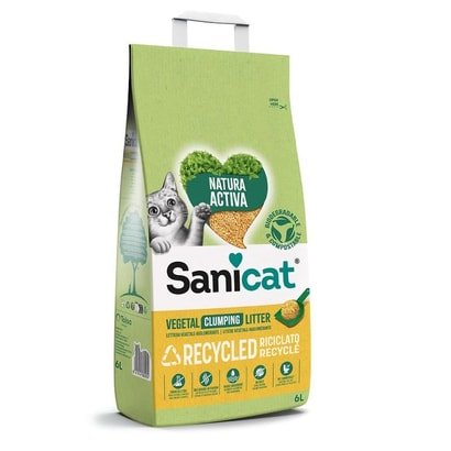 Sanicat Natura Activa Doğal Çam Pelleti Kedi Kumu 10 Lt
