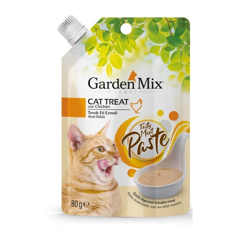Garden Mix Tavuk Eti Ezmeli Kedi Ödülü 80gr