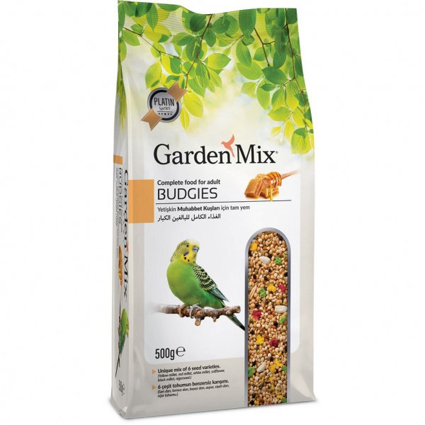 Garden Mix Ballı Muhabbet Kuşu Yemi 500 Gr.