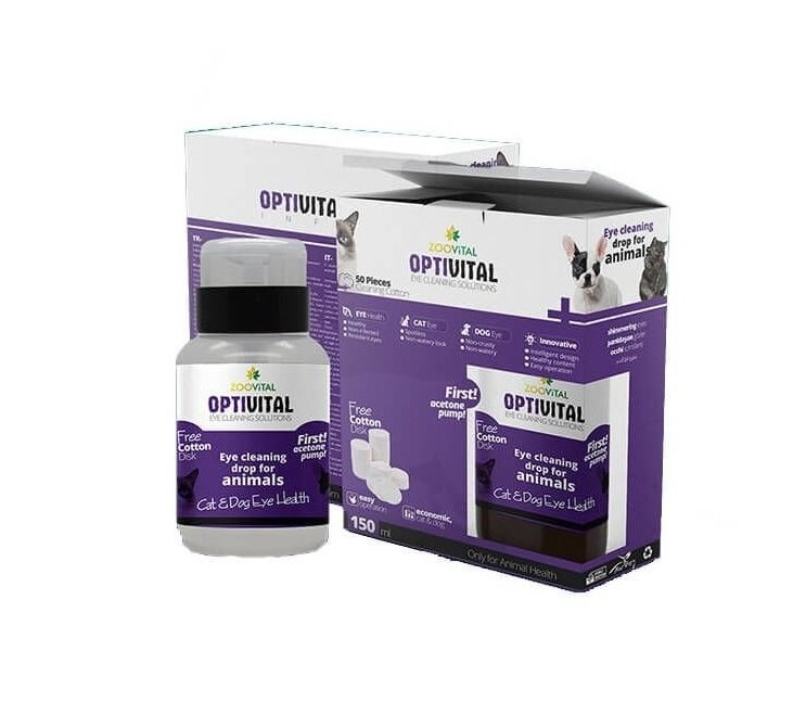Zoovital Optivital Göz Temizleme Solüsyonu 150 Ml