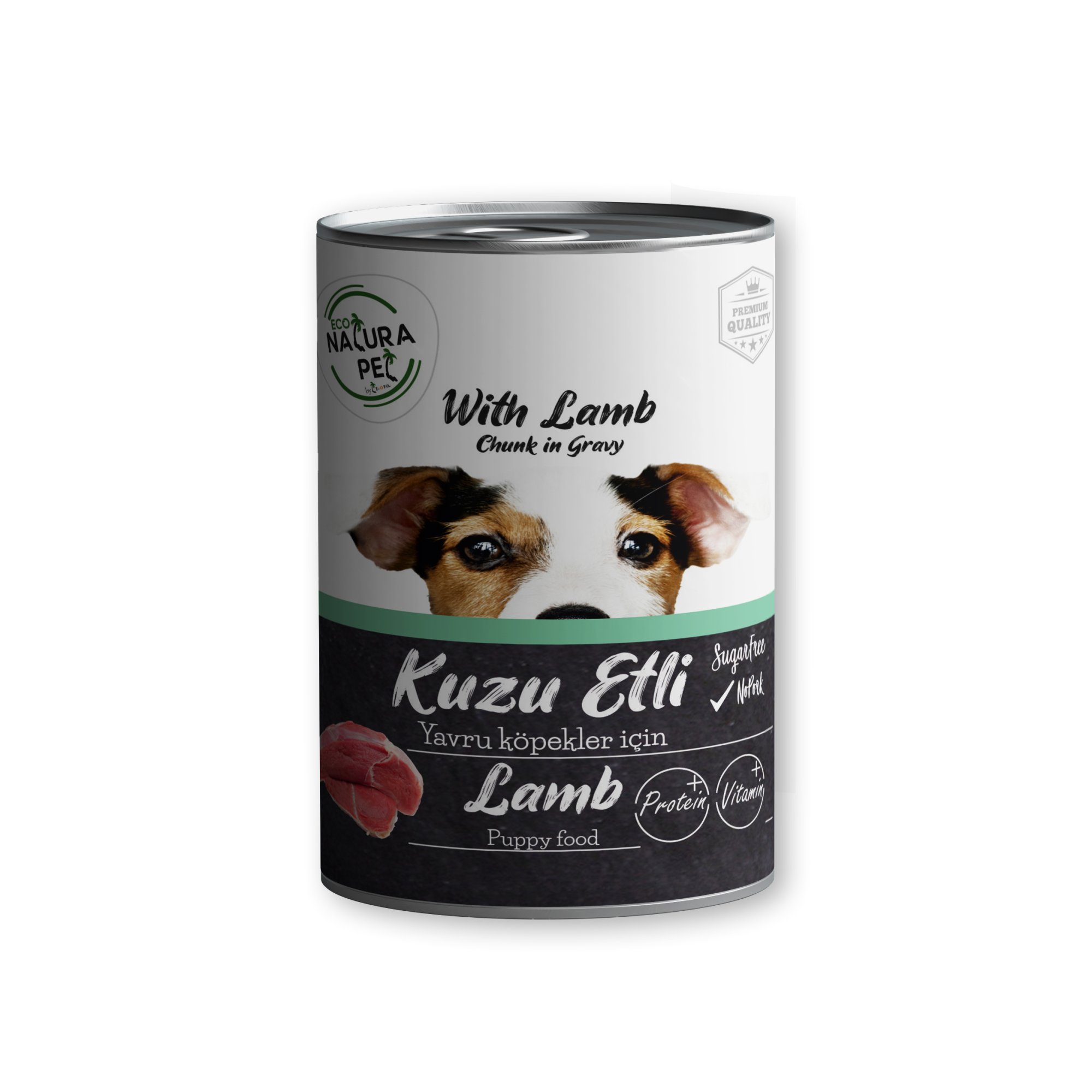 Eco Natura Pet Kuzu Etli Yavru Köpek Konservesi Gravy 400Gr