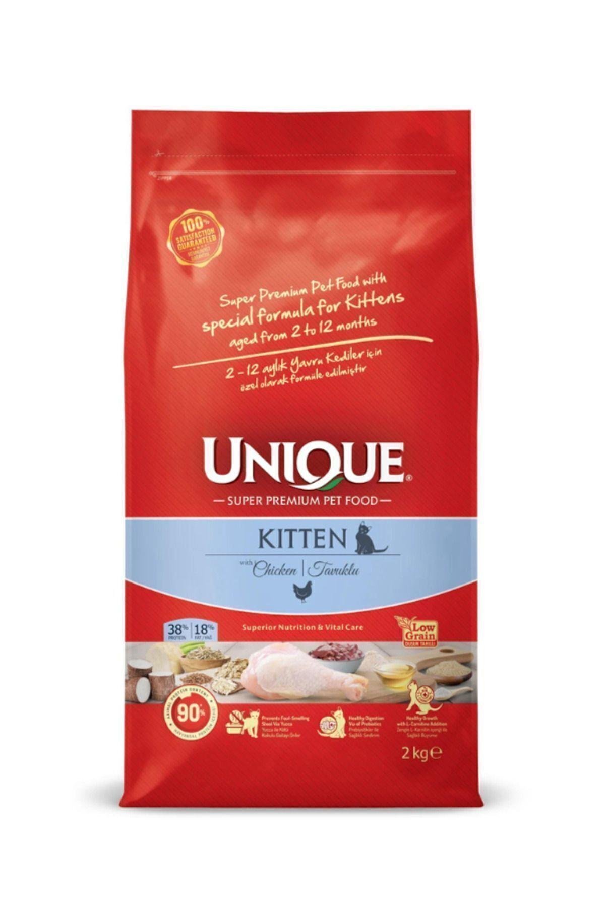 Unique Yavru Kedi Maması Tavuklu 2Kg