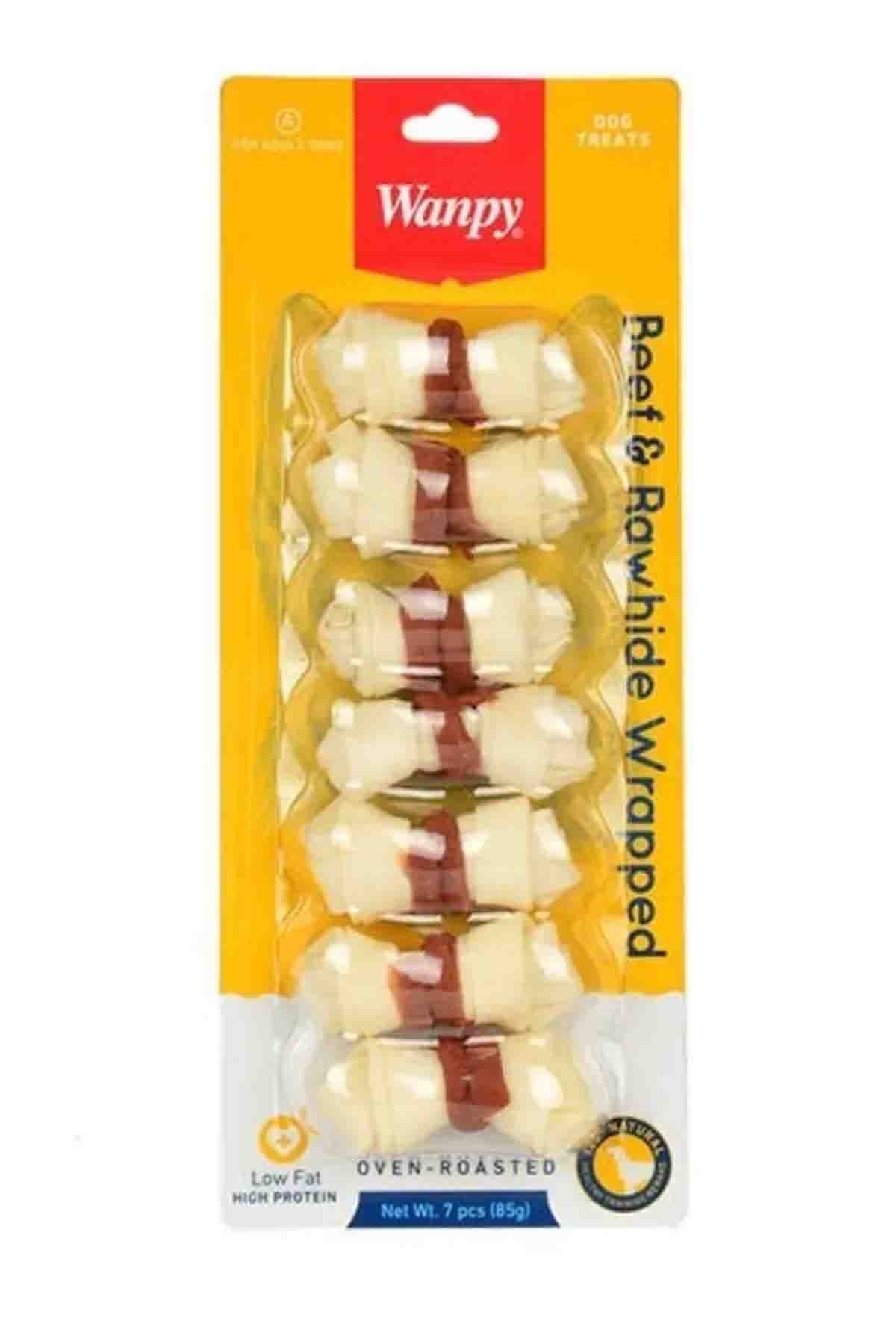 Wanpy Ördek ve Biftek Eti Sargılı Yüksek Proteinli Köpek Ödülü 85gr