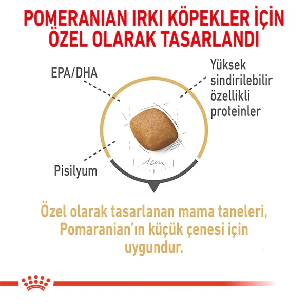 Royal Canin Pomeranian Yetişkin Köpek Maması 1,5kg